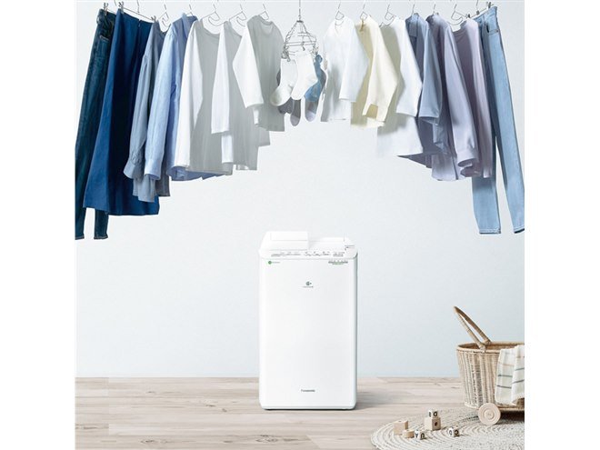パナソニック、新「ナノイーX」搭載のハイブリッド方式衣類乾燥除湿機3